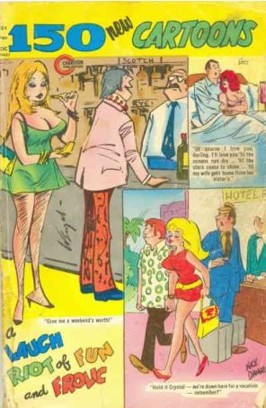 150 New Cartoons 56 published by Charlton