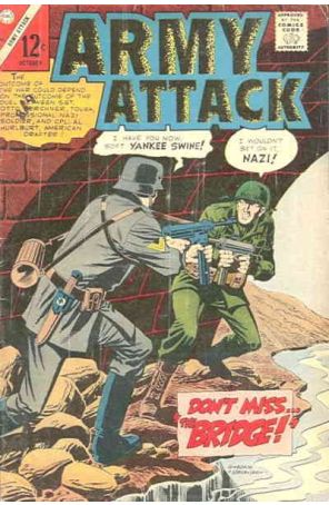 Army Attack 45 published by Charlton