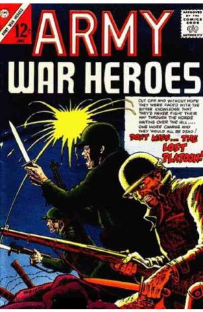 Army War Heroes 14 published by Charlton