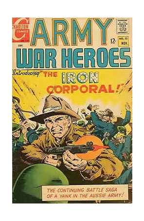 Army War Heroes 22 published by Charlton
