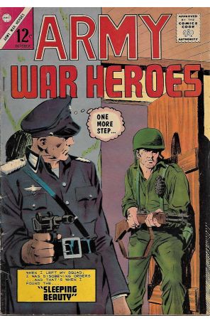 Army War Heroes 5 published by Charlton