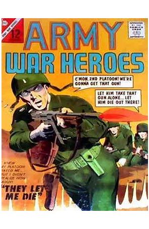 Army War Heroes 6 published by Charlton