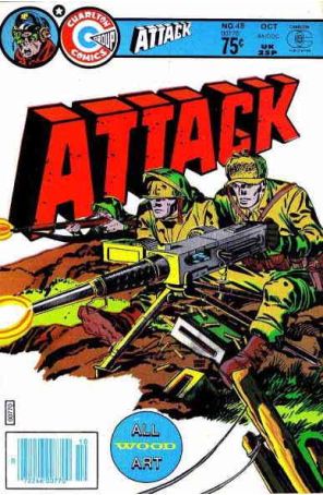 Attack (4th Series) 48 published by Charlton with cover art by Jack Kirby