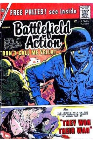 Battlefield Action 27 published by Charlton