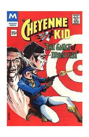 Cheyenne Kid 87 (2nd) published by Modern with cover art by San Ho Kim