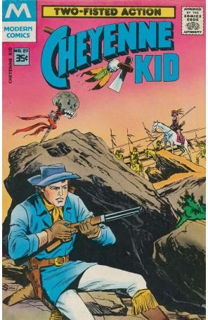 Cheyenne Kid 89 (2nd) published by Modern with cover art by Sanho Kim