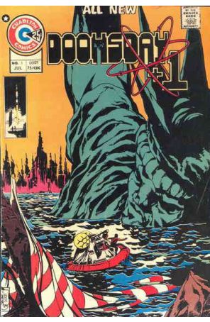 Doomsday + 1 (Charlton) 1 published by Charlton with cover art by John Byrne
