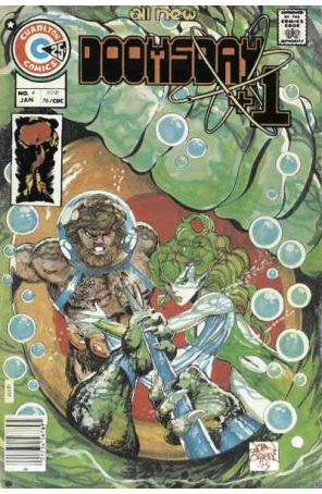 Doomsday + 1 (Charlton) 4 published by Charlton with cover art by John Byrne