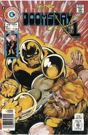 Doomsday + 1 (Charlton) 6 published by Charlton with cover art by John Byrne