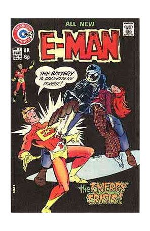E-Man (1st series) 3 published by Charlton