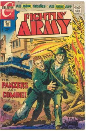 Fightin' Army 102 published by Charlton with cover art by Don Perlin