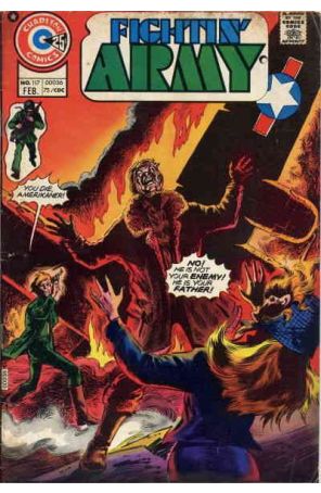 Fightin' Army 117 published by Charlton