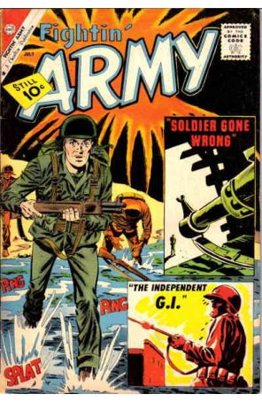 Fightin' Army 42 published by Charlton