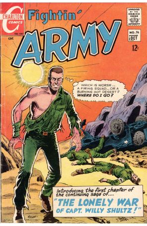 Fightin' Army 76 published by Charlton