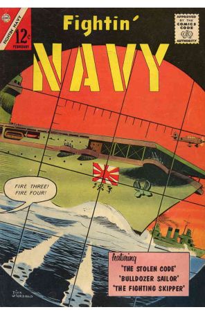 Fightin' Navy 108 published by Charlton