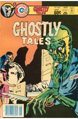 Ghostly Tales 162 published by Charlton with cover art by Tom Sutton