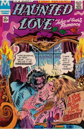 Haunted Love 1 (2nd) published by Modern with cover art by Tom Sutton