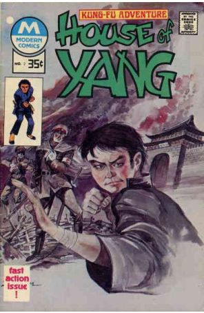 House of Yang (Charlton) 2 (2nd) published by Modern with cover art by Sanho Kim