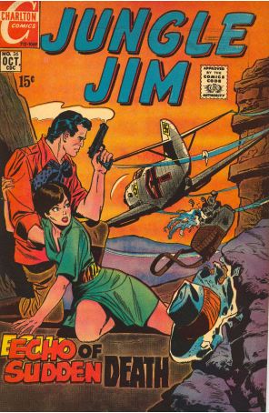 Jungle Jim (Charlton) 26 published by Charlton with cover art by Pat Boyette