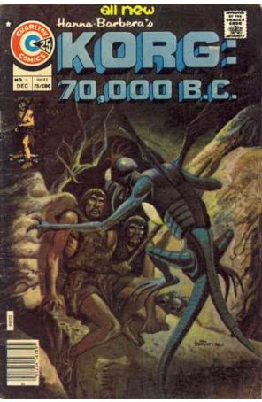 Korg: 70,000 B.C. 4 published by Charlton