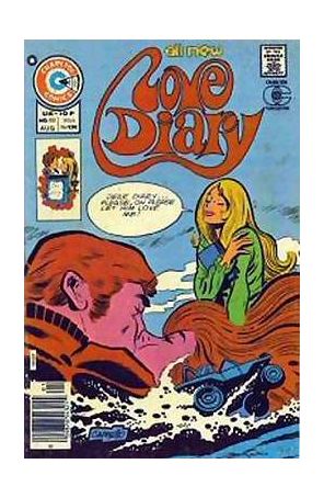 Love Diary (Charlton) 100 published by Charlton with cover art by Art Cappello