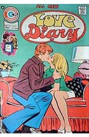 Love Diary (Charlton) 93 published by Charlton with cover art by Frank Bolle