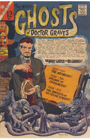 The Many Ghosts of Dr. Graves 1 published by Charlton with cover art by Pat Boyette