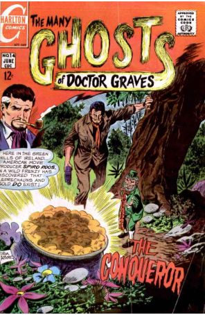 The Many Ghosts of Dr. Graves 14 published by Charlton with cover art by Jim Aparo