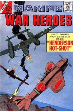 Marine War Heroes 3 published by Charlton