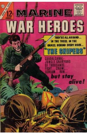 Marine War Heroes 6 published by Charlton