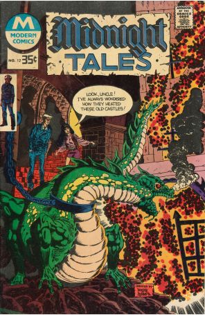 Midnight Tales 12 (2nd) published by Modern with cover art by Wayne Howard
