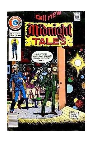 Midnight Tales 15 published by Charlton with cover art by Wayne Howard