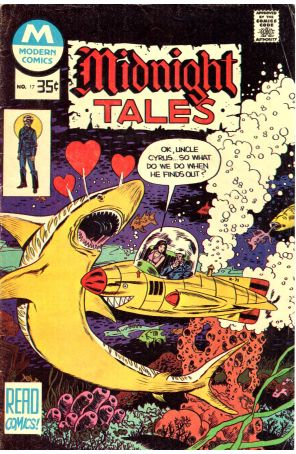 Midnight Tales 17 (2nd) published by Modern with cover art by Wayne Howard