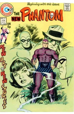 Phantom (1st Series) 60 published by Charlton with cover art by Jim Aparo