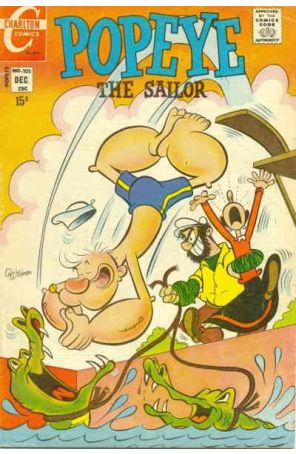 Popeye 105 published by Charlton