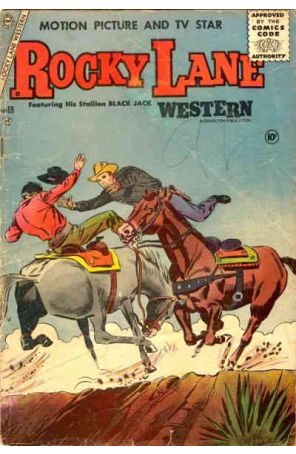 Rocky Lane Western (Charlton) 69 published by Charlton