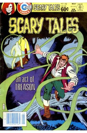 Scary Tales 32 published by Charlton with cover art by Steve Ditko