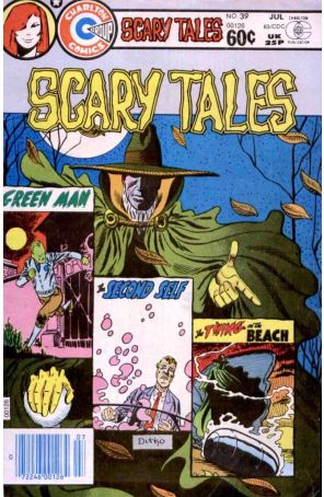 Scary Tales 39 published by Charlton with cover art by Steve Ditko