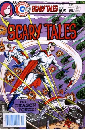 Scary Tales 40 published by Charlton with cover art by Johan Roux