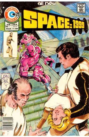 Space: 1999 3 published by Charlton with cover art by John Byrne