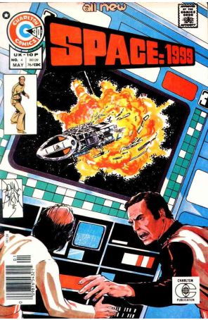 Space: 1999 4 published by Charlton with cover art by John Byrne