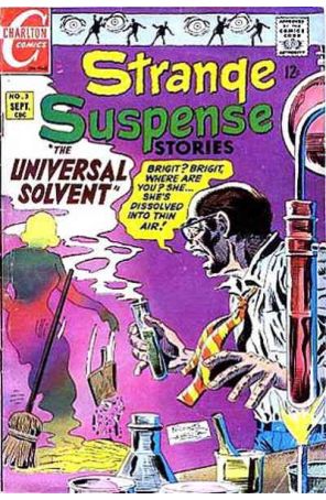 Strange Suspense Stories (2nd Series) 3 published by Charlton with cover art by Nicholas Alascia