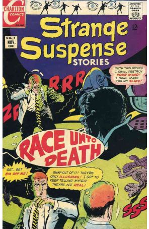 Strange Suspense Stories (2nd Series) 4 published by Charlton with cover art by Jim Aparo