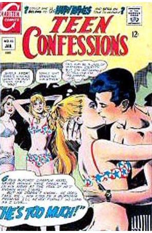 Teen Confessions 53 published by Charlton