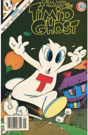 Timmy the Timid Ghost (2nd Series) 26 (Newsstand) published by Charlton