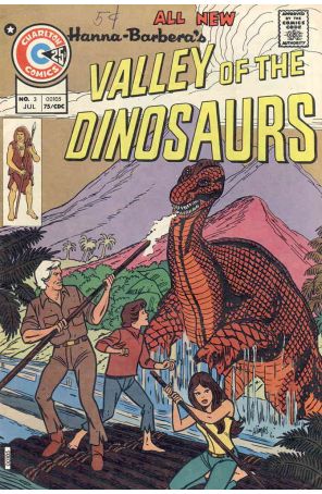 Valley of the Dinosaurs 3 published by Charlton