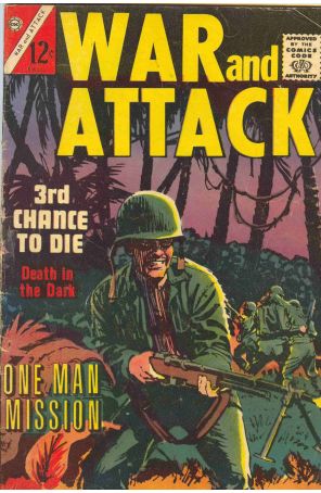 War and Attack 1 published by Charlton