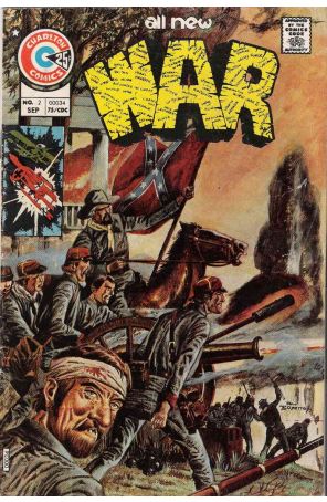 War 2 published by Charlton with cover art by Pat Boyette