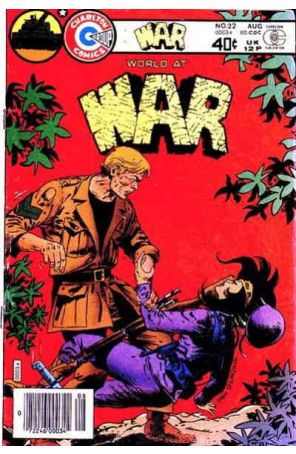 War 22 published by Charlton with cover art by Sam Glanzman