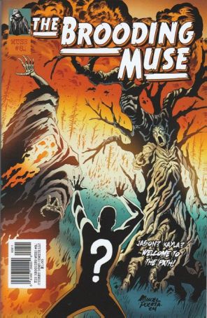 The Brooding Muse 8 published by Cherry Bomb with cover art by Miguel Puerta
